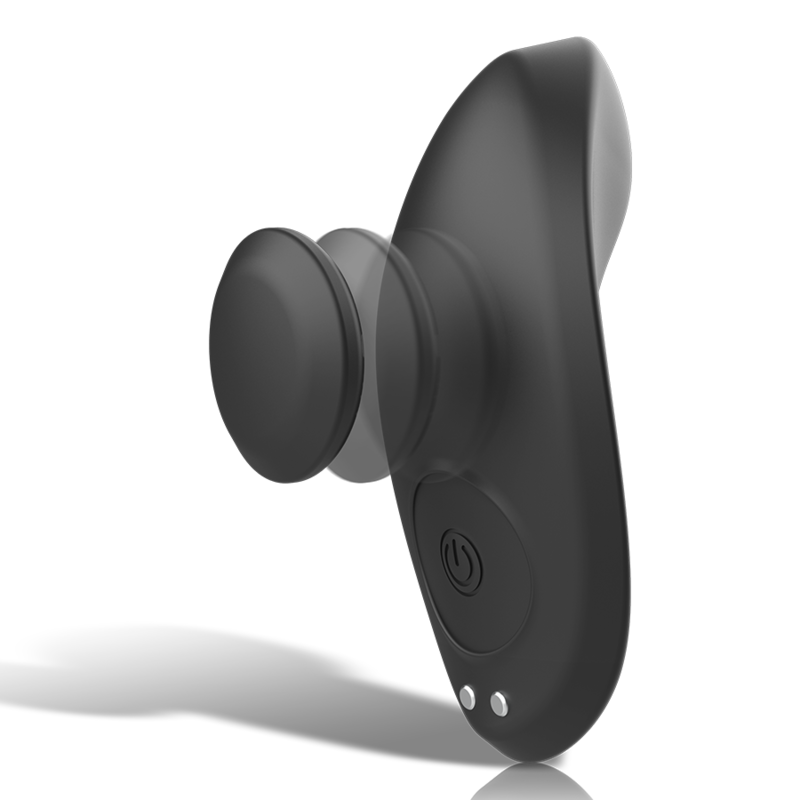 Black&Silver Preston Slip Vibrante con Telecomando in Silicone - immagine 4