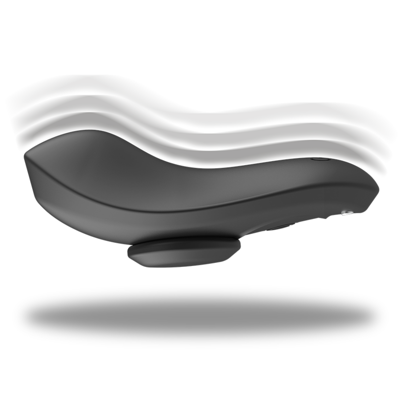 Black&Silver Preston Slip Vibrante con Telecomando in Silicone - immagine 5