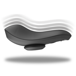 Black&Silver Preston Slip Vibrante con Telecomando in Silicone - immagine 5