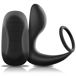 Black&Silver Massaggiatore Ergonomico Ricaricabile con Telecomando - immagine 5