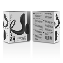 Black&Silver Massaggiatore Ergonomico Ricaricabile con Telecomando - immagine 7