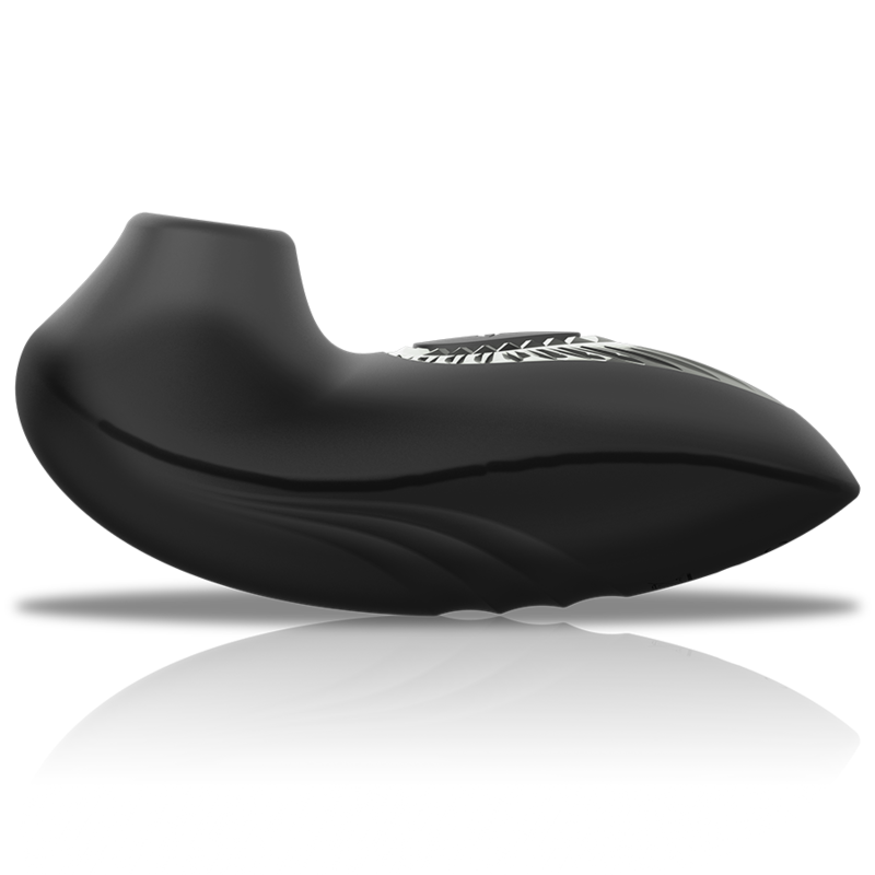 Black&Silver Drake Deluxe Vibratore Mini con Funzione Succhiante - immagine 4