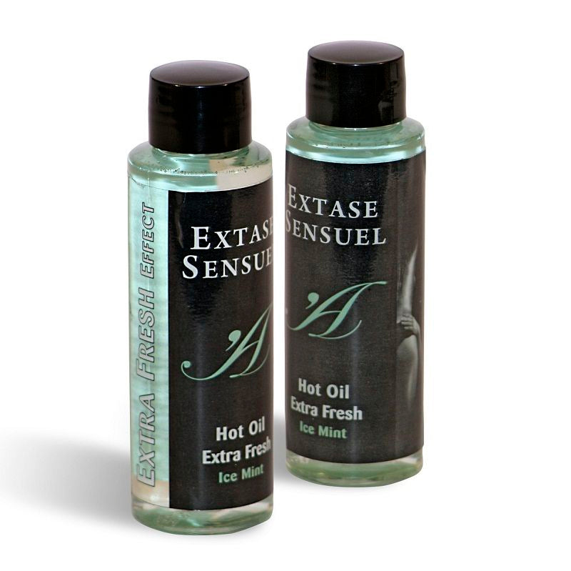 Extase Sensual Olio Massaggio Effetto Ghiaccio Extra Fresco 100ml - immagine 2