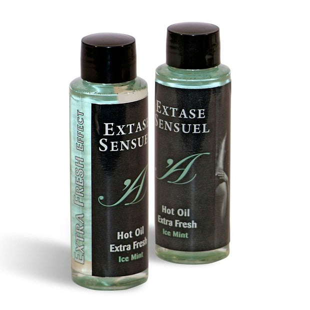 Extase Sensual Olio Massaggio Effetto Ghiaccio Extra Fresco 100ml - immagine 2
