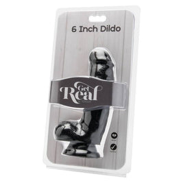 Diventa Reale - Dildo 12 Cm Con Palle Nero