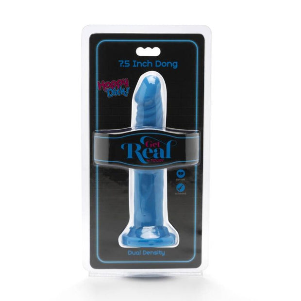 Diventa Reale - Happy Dicks Dong 19 Cm Blu