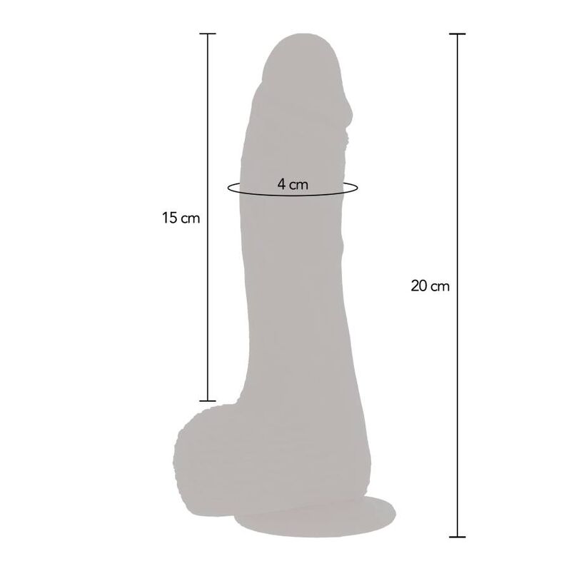 Diventa Reale - Dildo Vibrante Rotante Su E Giù Skin