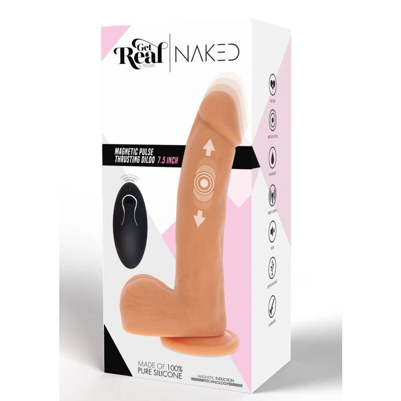 Sii Reale - Pelle Del Dildo Fiduciosa Con L'Impulsazione Magnetica