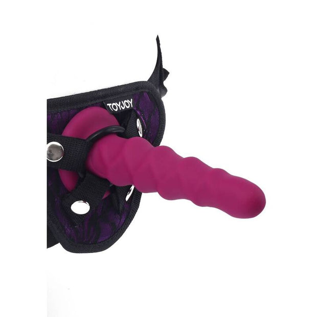 Diventa Reale - Fallo A Costine 12 Cm Rosso