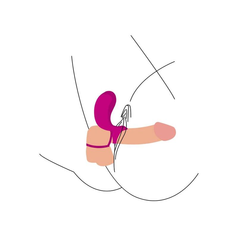 Xocoon - Anello Stimolatore Di Coppia Fucsia