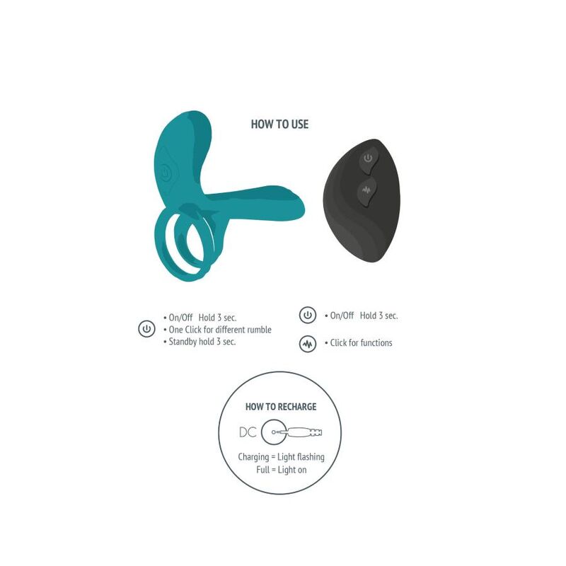 Xocoon - Anello Vibratore Per Coppie Verde