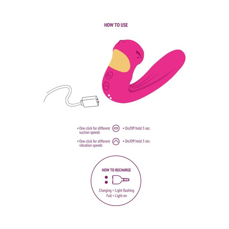 Xocoon Celestial Love Vibe Fucsia - Stimolatore Premium - immagine 8