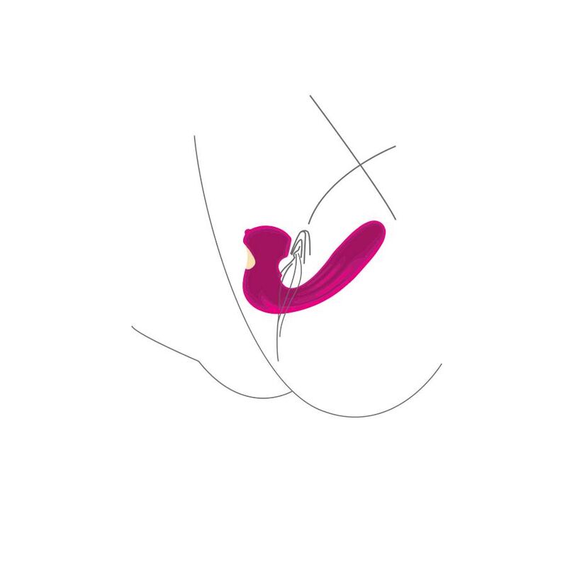 Xocoon Celestial Love Vibe Fucsia - Stimolatore Premium - immagine 9