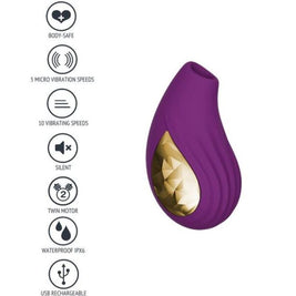 Xocoon Stimolatore Divino in Silicone Body-Safe Viola