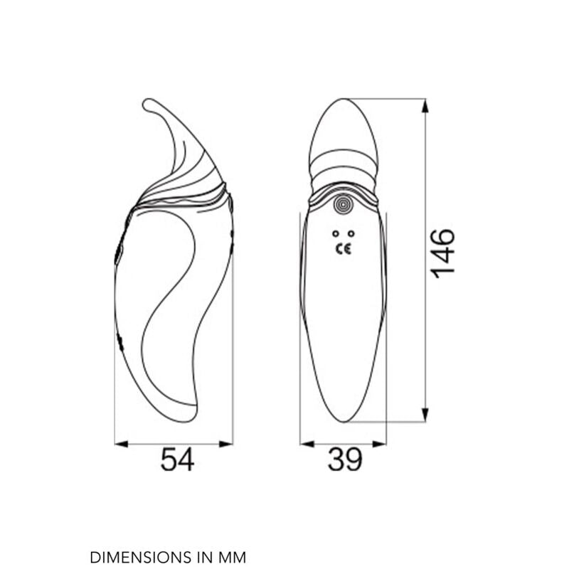 Zalo - Massaggiatore A Onde Pulse Hero Rosso
