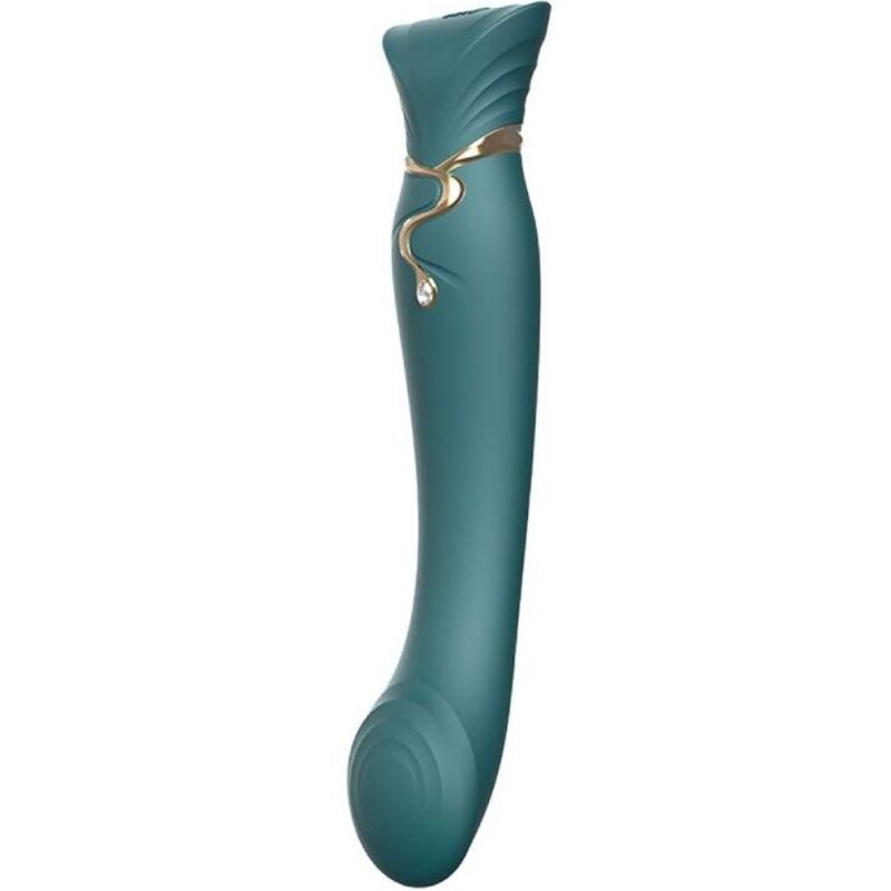 Zalo Queen Vibratore G-Spot con Tecnologia Pulse Wave Verde