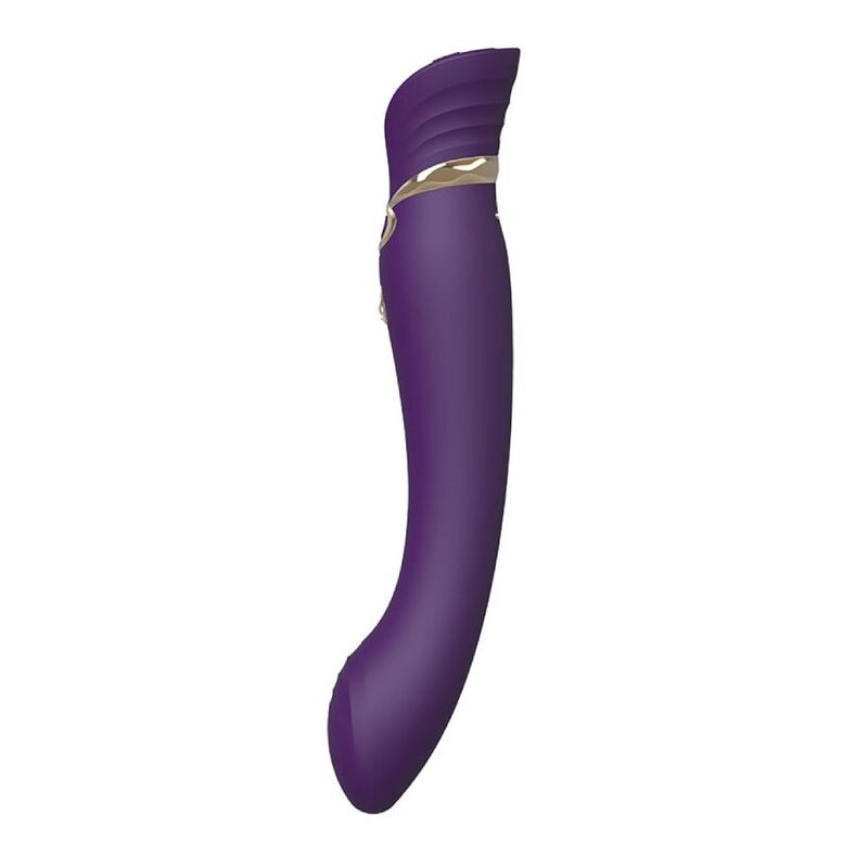Zalo Queen Vibratore Punto G a Onde Pulsanti Premium Viola - immagine 4