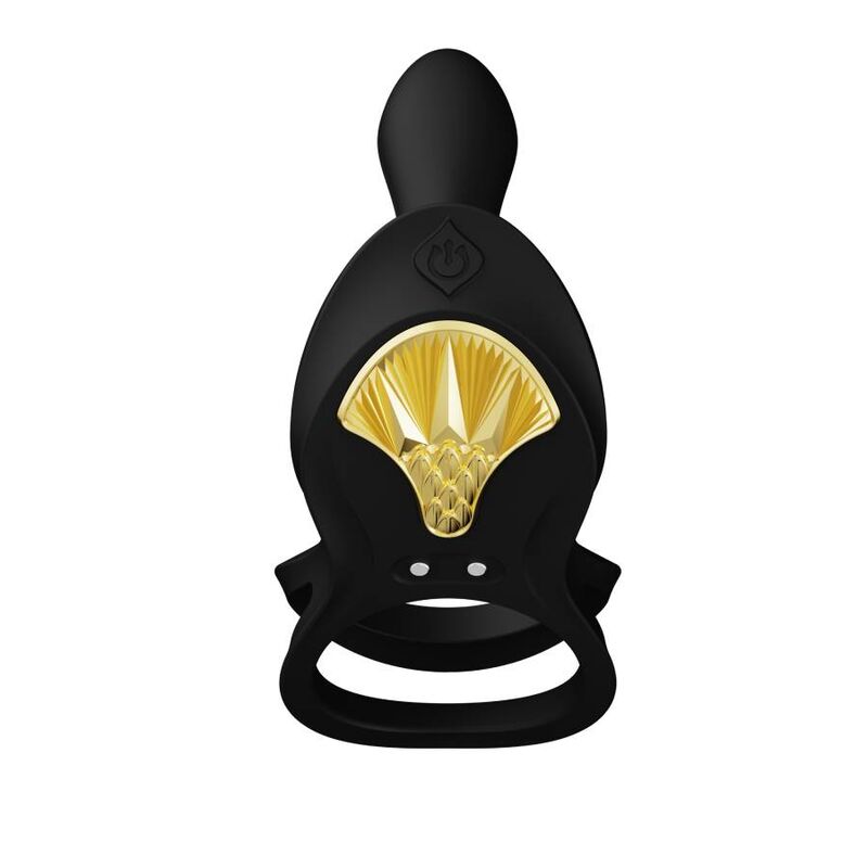 Zalo - Bayek Anello Vibrante Per Coppie Nero