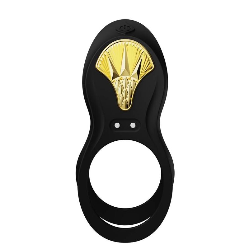 Zalo - Bayek Anello Vibrante Per Coppie Nero