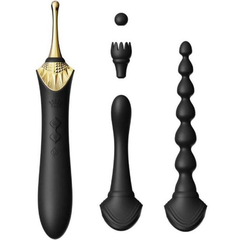 Zalo Bess 2 Stimolatore Clitorideo Premium in Silicone Black