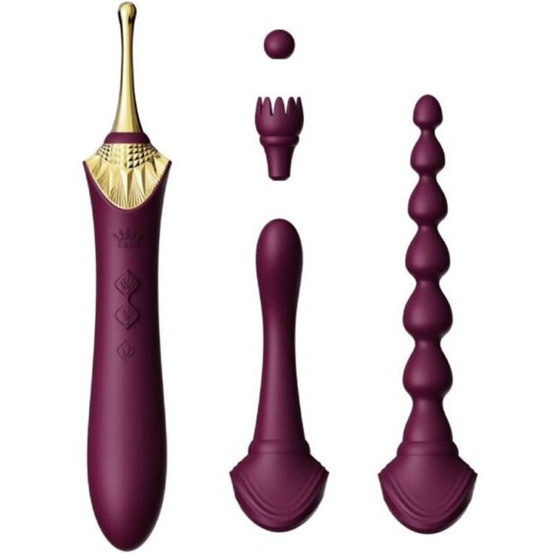 Zalo Bess 2 Massaggiatore Compatto in Silicone Premium Purple
