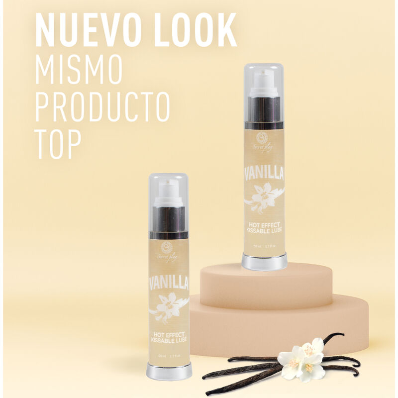 Secretplay - Lubrificante 2-1 Effetto Calore Vaniglia 50 Ml