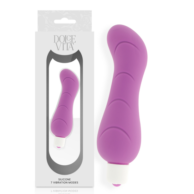 Dolce Vita Vibratore Punto G in Silicone Premium Viola