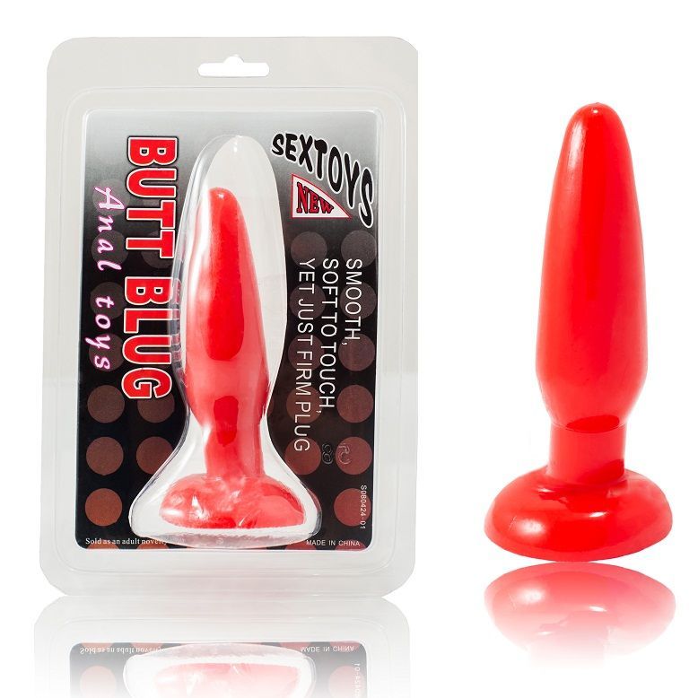 Baile - Piccolo Plug Anale Rosso 15 Cm