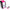 Secretplay - Plug Anale In Metallo Cuore Fucsia Piccolo 7 Cm