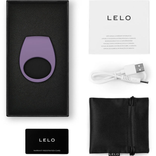 Lelo - Tor 3 Anello Vibratore Negro