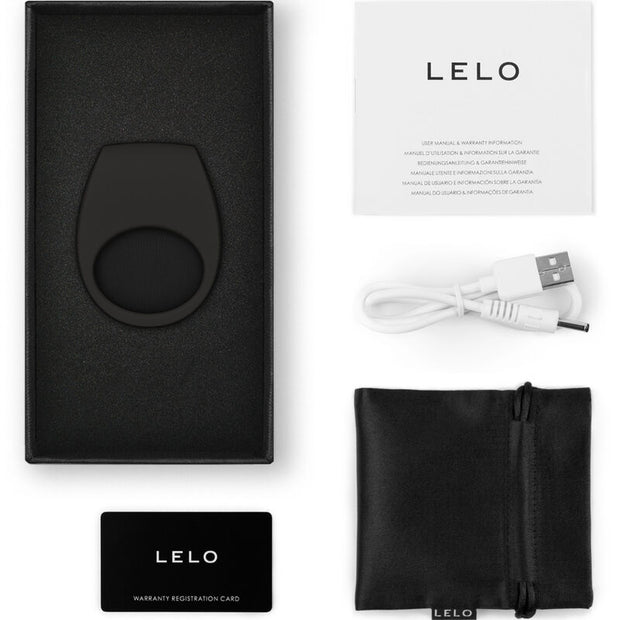 Lelo - Tor 3 Anello Vibratore Negro