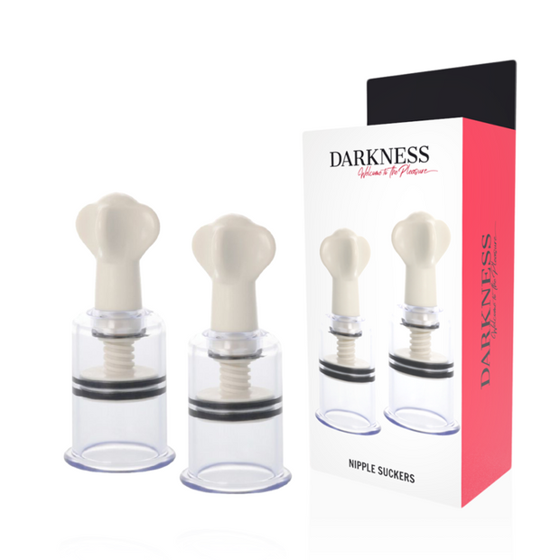 Darkness Sensations Stimolatore a Ventosa Trasparente 5cm