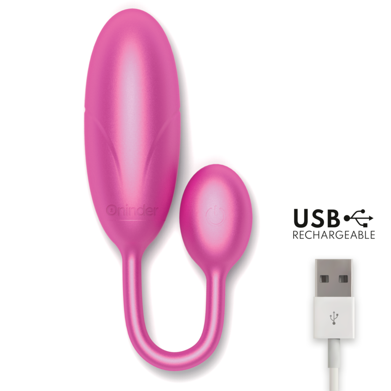 Oninder Denver Vibratore Smart con APP Rosa in Silicone Premium - immagine 5
