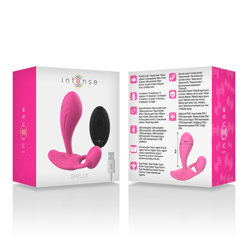 Intenso - Shelly Plug Anale Telecomando Rosa