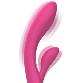 INTENSE - VIBRATORE LUIGI RABBIT SILICONE LIQUIDO ROSA