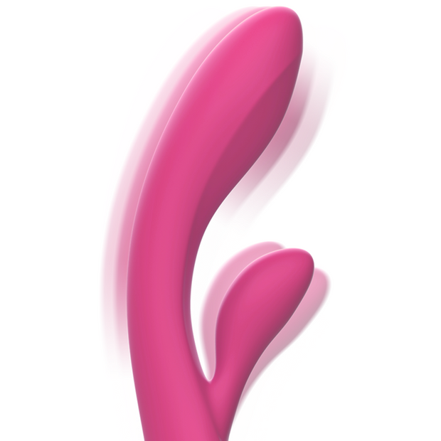 Intense - Vibratore Luigi Rabbit In Silicone Liquido Rosa