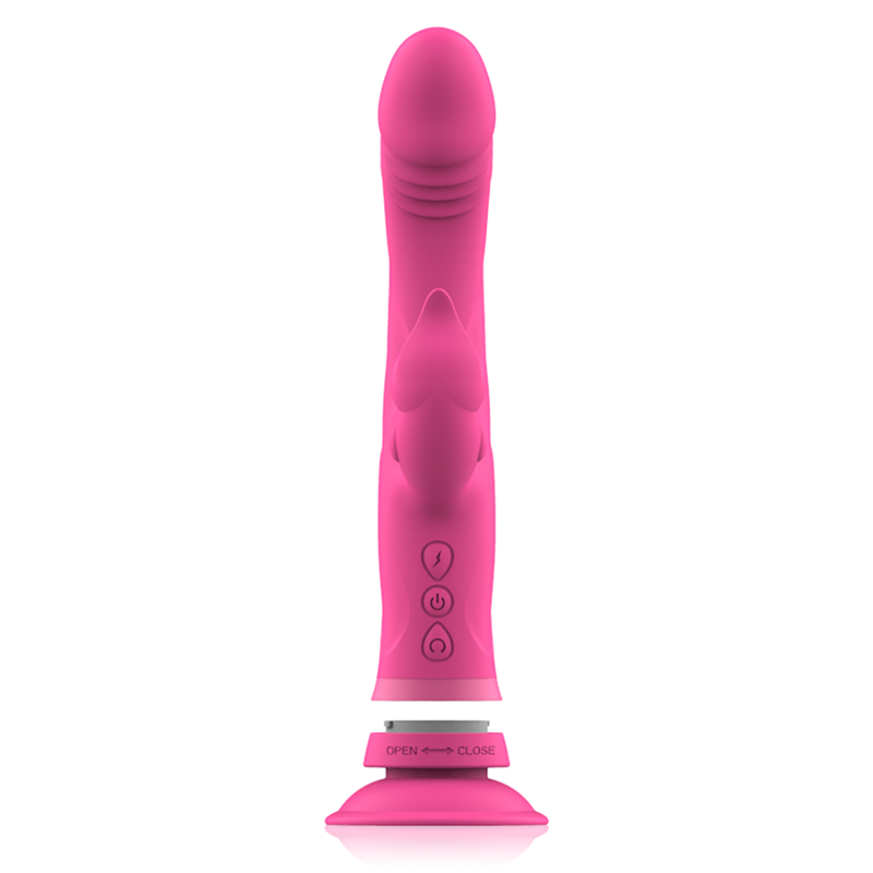 Intense Julio Rabbit Vibratore in Silicone Rosa Premium - immagine 5