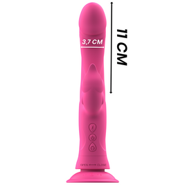 Intense Julio Rabbit Vibratore in Silicone Rosa Premium - immagine 6