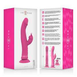 Intense Julio Rabbit Vibratore in Silicone Rosa Premium - immagine 7