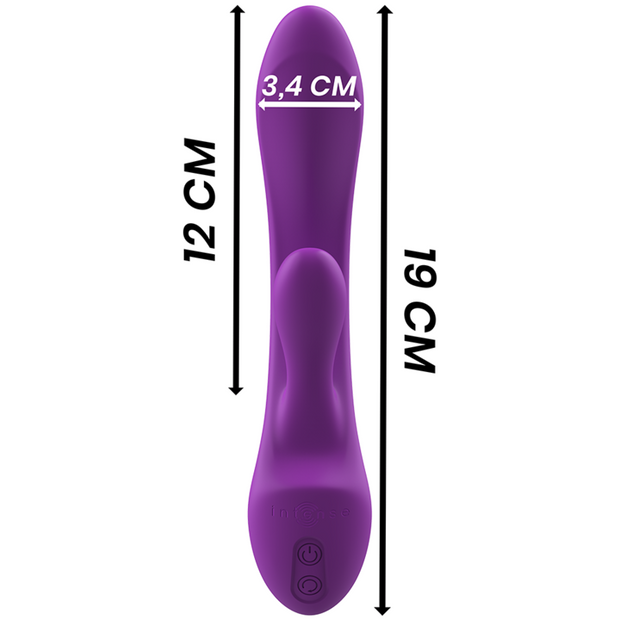Intense - Vibratore Luigi Rabbit Silicone Liquido Viola