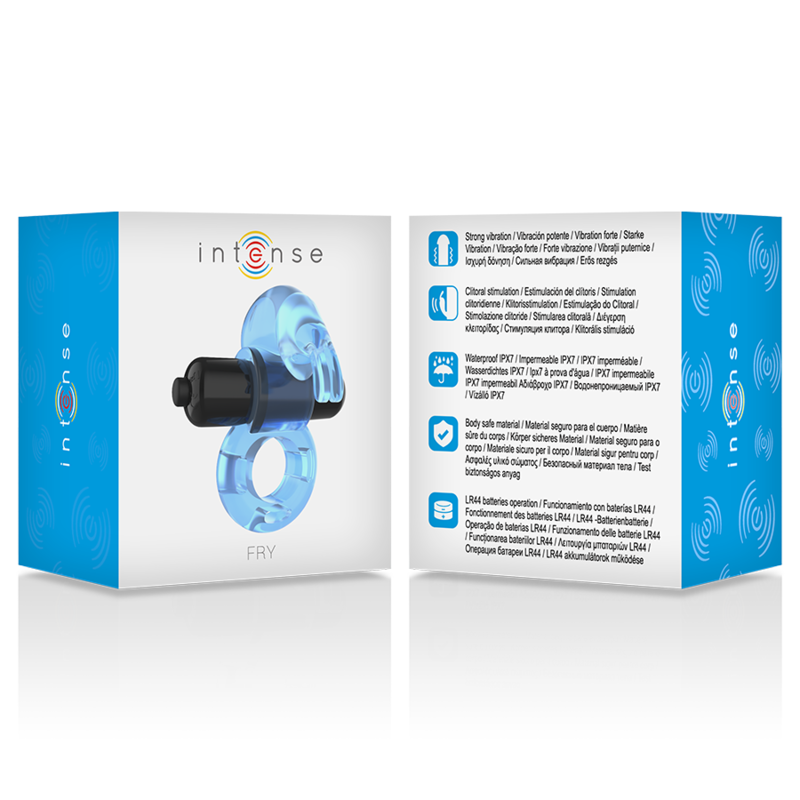 Intense - Fry Blue Anello Vibrante