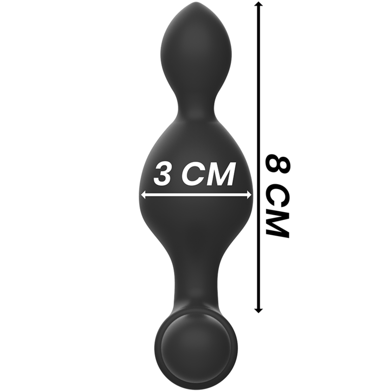 Black&Silver Tucker Plug con Telecomando in Silicone Premium - immagine 5