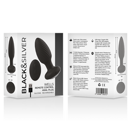 Black&Silver Rotatore Premium con Telecomando in Silicone - immagine 5