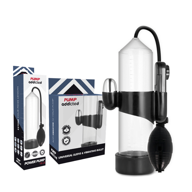 Pompa per Pene PUMP ADDICTED in Silicone Premium Body-Safe
