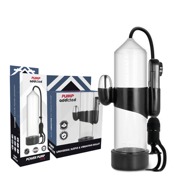 Pompa per Pene PUMP ADDICTED in Silicone Premium Body-Safe