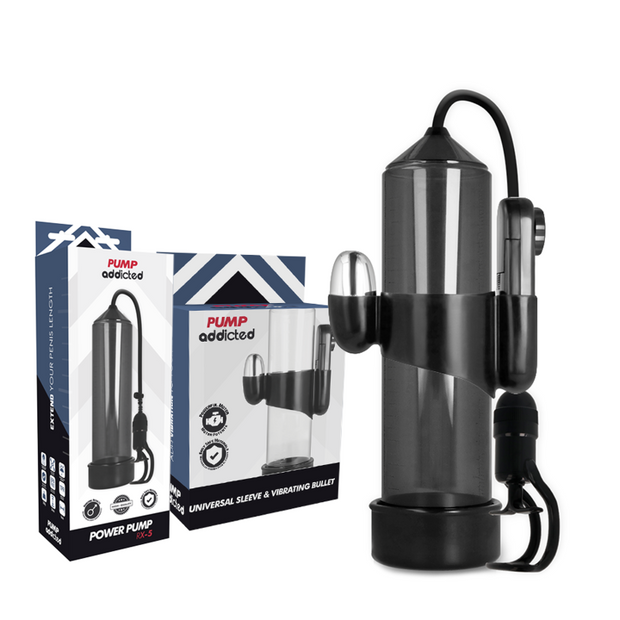 Pompa per Pene PUMP ADDICTED in Silicone Premium Body-Safe