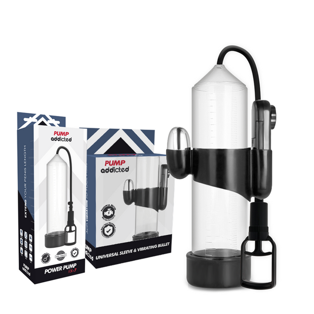 Pompa per Pene PUMP ADDICTED in Silicone Body-Safe