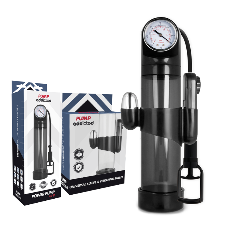 Pompa per Pene PUMP ADDICTED in Silicone Body-Safe