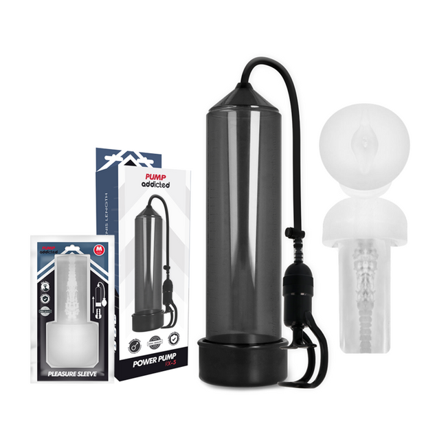 Pompa per Pene PUMP ADDICTED in Silicone Medical-Grade