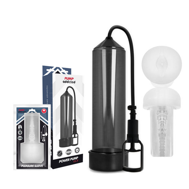 Pompa per Pene PUMP ADDICTED in Silicone Premium Waterproof